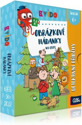 Kvído Obrázkové hádanky - Detektivní příběhy