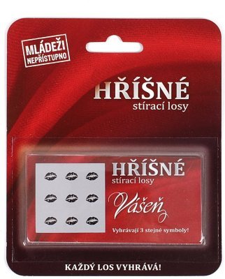 Hříšné stírací losy Vášeň