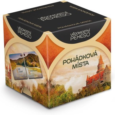 Vědomostní pexeso - Pohádková místa