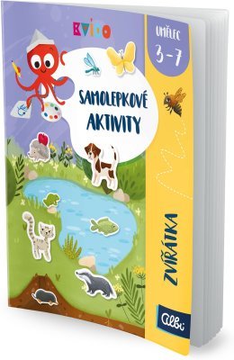 Kvído Samolepkové aktivity - Zvířátka