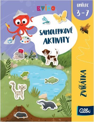 Kvído Samolepkové aktivity - Zvířátka