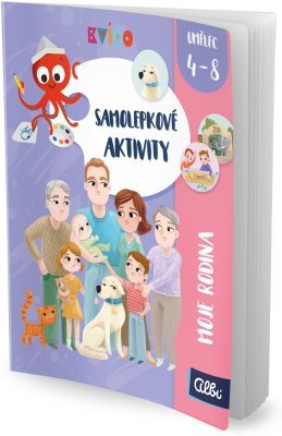 Kvído Samolepkové aktivity - Moje rodina