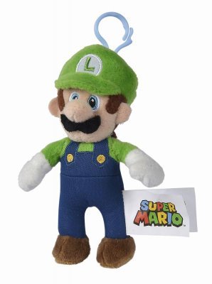 Plyšová klíčenka Super Mario, 12,5 cm, 5 druhů, DP12