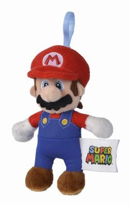 Plyšová klíčenka Super Mario, 12,5 cm, 5 druhů, DP12
