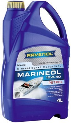 Motorový olej Ravenol Marineoil Petrol 15W-40, 4L