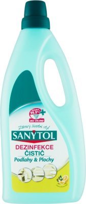 Sanytol dezinfekce čistič na podlahy a povrchy s vůní citronu 1 l
