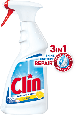 Clin 500ml na okna 3v1 Lemon MR