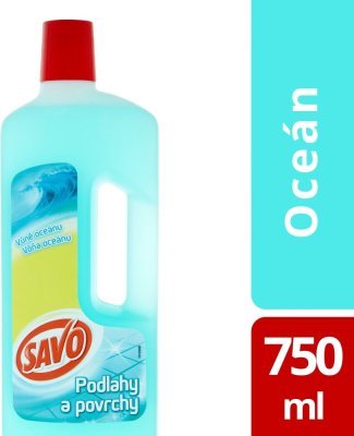 Savo na podlahy a povrchy s vůní oceánu 750 ml