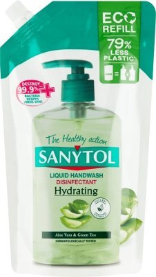 Sanytol dezinfekční hydratující tekuté mýdlo, náhradní náplň 500 ml
