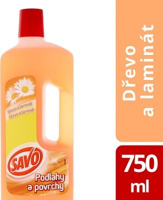 Savo na dřevěné a laminátové podlahy 750 ml