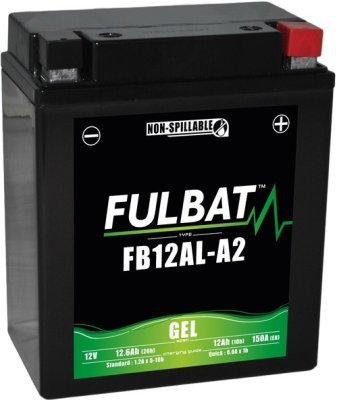 Gelová baterie FULBAT 550926 FB12AL-A2 GEL (YB12AL-A2 GEL) (700.550926)