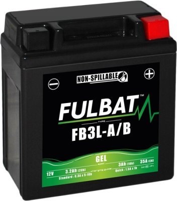 Gelová baterie FULBAT 550842 FB3L-A/B GEL (YB3L-A/B GEL) (700.550842)