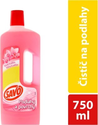 Savo na podlahy a povrchy s vůní květin 750 ml