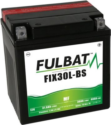 Bezúdržbová motocyklová baterie FULBAT 550631 FIX30L-BS (YIX30L-BS) (700.550631)