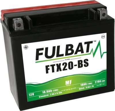 Bezúdržbová motocyklová baterie FULBAT 550611 FTX20-BS (YTX20-BS) (700.550611)