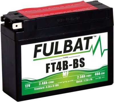 Bezúdržbová motocyklová baterie FULBAT 550625 FT4B-BS (YT4B-BS) (700.550625)