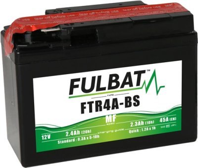 Bezúdržbová motocyklová baterie FULBAT FTR4A-BS (YTR4A-BS)