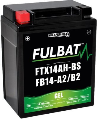 Gelová baterie FULBAT 550946 FB14-A2 GEL (12N14-4A) (YB14-A2 GEL) (700.550946)