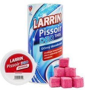 Larrin Pissoir Deo tablety do pisoáru, jahoda 900 g