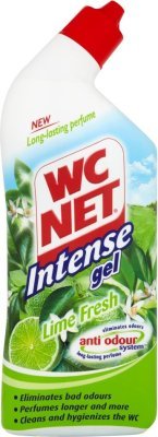 WC Net Intense gel s vůní limetky 750 ml