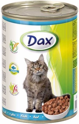 Dax Cat kousky rybí, konzerva 415 g