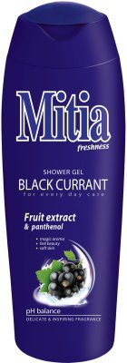 Mitia freshness sprchový gel 400ml Black currant