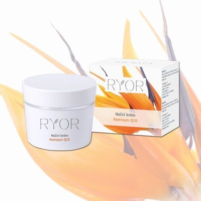 RYOR Noční krém s Q10 50ml kelímek + dáreček 3 vzorečky zdarma