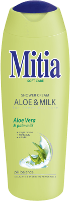 Mitia sprchový krém 400ml Aloe&Milk