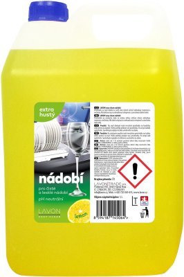 LAVON na nádobí 5l Lemon