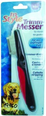 Trimovací nůž Trixi jemný (hlava, ucho) 19 cm