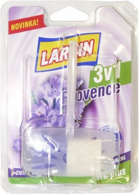 LARRIN WC závěs Provence fialový 3v1, 40g (komplet, blistr)