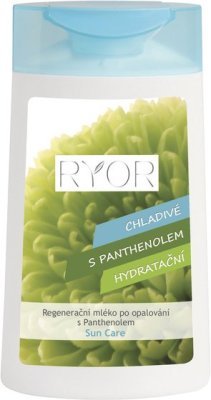 RYOR regenerační mléko po opalování s panthenolem 200m flakon + dáreček 3 vzorečky zdarma