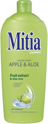 Mitia tekuté mýdlo 1l Apple&Aloe