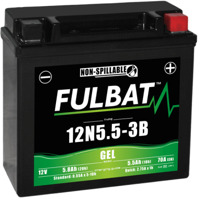 Gelová baterie FULBAT 550980 12N5.5-3B GEL (700.550980)