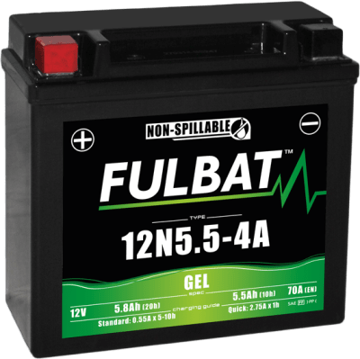 Gelová baterie FULBAT 550981 12N5.5-4A GEL (700.550981)