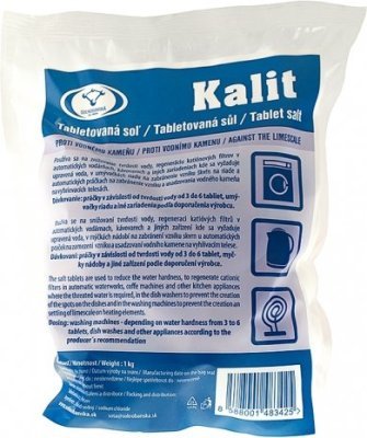 Kalit tabletovaná sůl 1kg