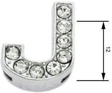 Navlékací písmenka J 12 mm