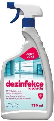LAVON dezinfekce na povrchy bez chloru a alkoholu 750ml