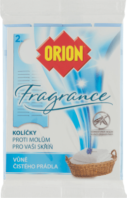 Orion fragrance kolíček proti molům - čisté prádlo