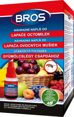 Bros náhradní tekutá náplň do lapače octomilek