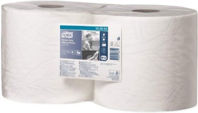 Průmyslová papírová utěrka TORK Advanced 430,malá role bílá,2vrs.,délka 170m (2ks)