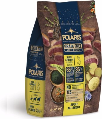 Polaris Dog Adult All kachna & krůta GF 2,5 kg