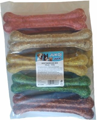 Kost barevná mix JUKO Snacks 19 cm (10 ks)