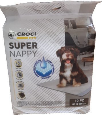 Návyková podložka Super Nappy 60 x 60 cm (10 ks)
