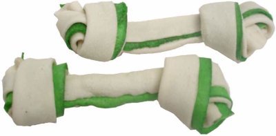Uzel buvolí dvoubarevný JUKO Snacks 11 cm (20 ks)