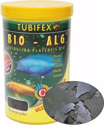 Tubifex Bio Alg (býložravé ryby) 250 ml
