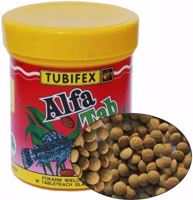 Tubifex Alfa Tab (ryby na dně) 125 ml