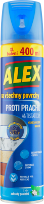 Alex všechny povrchy proti prachu sprej s Vůní zahrady po dešti