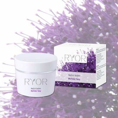 RYOR Noční krém s mořskými řasami 50ml kelímek + dáreček 3 vzorečky zdarma