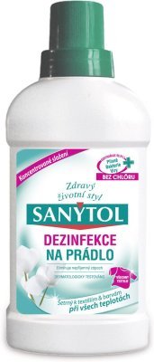 SANYTOL dezinfekce na prádlo s vůní bílých květů 500ml